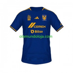 Camisola Tigres UANL Homem Equipamento Segundo 2023-2024 Manga Curta